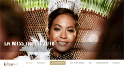 Desktop Screenshot of misstahiti.com